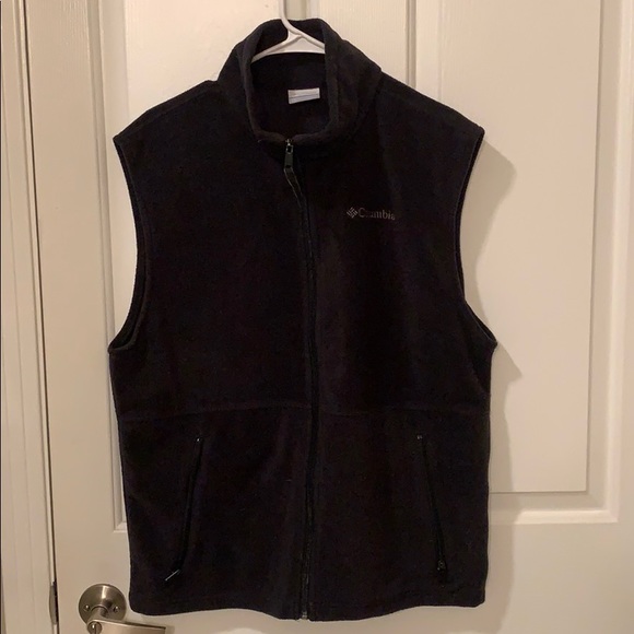 Men’s Columbia Black Vest - Picture 1 of 3